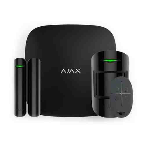 Ajax StarterKit Plus комплект охранной сигнализации (черный)