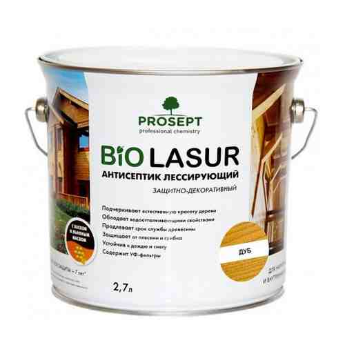 Антисептик для древесины лессирующий защитно-декоративный Prosept Bio Lasur (2,7л) дуб