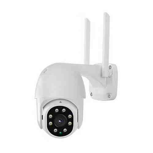 Беспроводная уличная поворотная Wi-Fi IP камера видеонаблюдения SECTEC ST-IPPTZ220-2M-SD-W-A