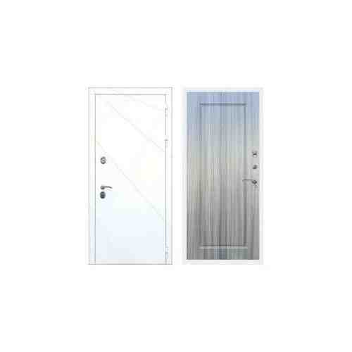Дверь входная (стальная, металлическая) Rex 13 Белый ФЛ-119 