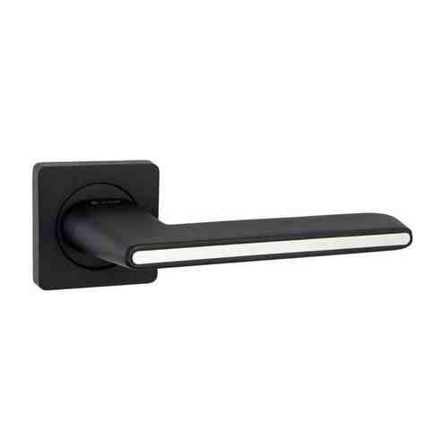 Дверная ручка S-Locked A-180 BL/bl/CP черная матовая
