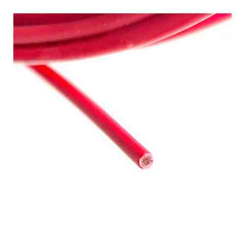Электрический провод ПуГВнг(А)-LS одножильный 0,75 мм2, красный, 100 м РЭК-PRYSMIAN
