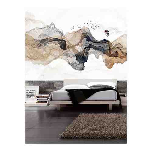 Фотообои Hit Wall 400х270 флизелиновые Дизайнерские горы абстракция/ для спальни прихожей кухни гостиной