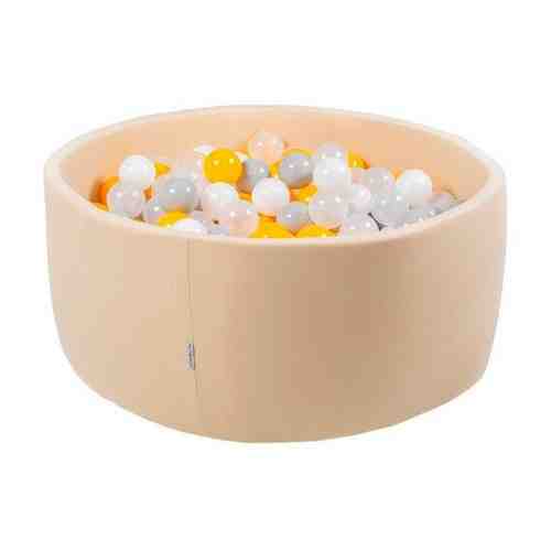 HOTENOK cухой бассейн с шариками Жемчужные лучики Лайт - 200 штук