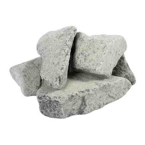Камень Банные штучки Габбро-Диабаз 20 кг обвалованный (03588)