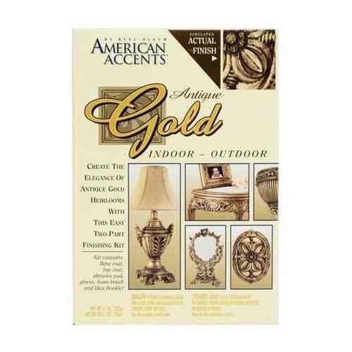 Краска декоративная American Accents Antique Gold античное золото набор 0,623 кг.