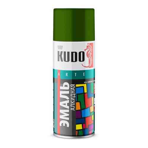 Краска универсальная KUDO, зеленый, аэрозоль, 520мл