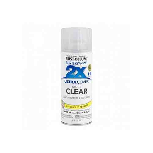 Лак RUST-OLEUM матовый Ultra Cover 2x Clear Spray