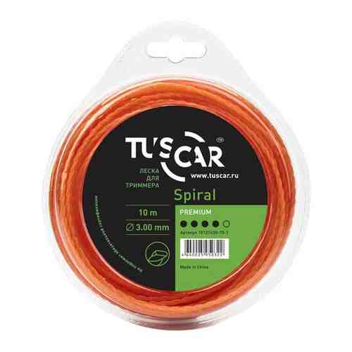 Леска для триммера TUSCAR Spiral Premium, 3.00мм* 10м