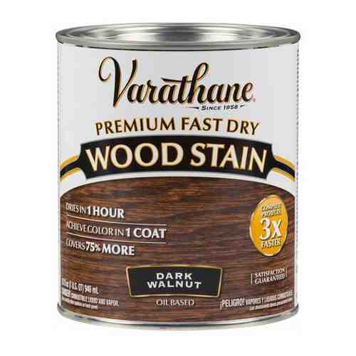 Масло Varathane Fast Dry тонирующее Темный орех, 0,946 л