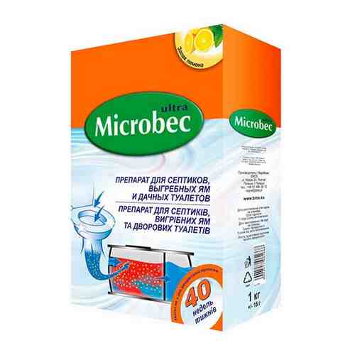 Microbec Ultra Препарат для септиков, выгребных ям и дачных туалетов 1 кг