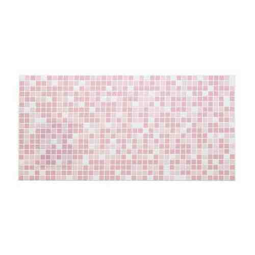 Панель ПВХ Мозаика розовая 955*480