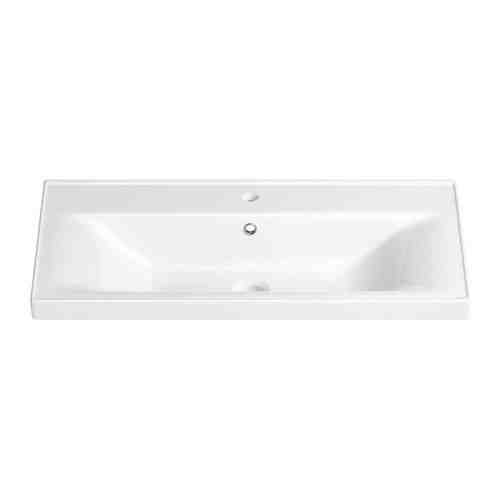 Подвесная/мебельная раковина для ванной комнаты Wellsee FreeDom 151106000, ширина умывальника 80 см, цвет глянцевый белый