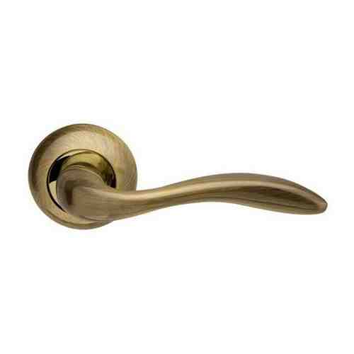 Ручка дверная межкомнатная Armadillo Selena LD19-1AB/GP-7 бронза/золото