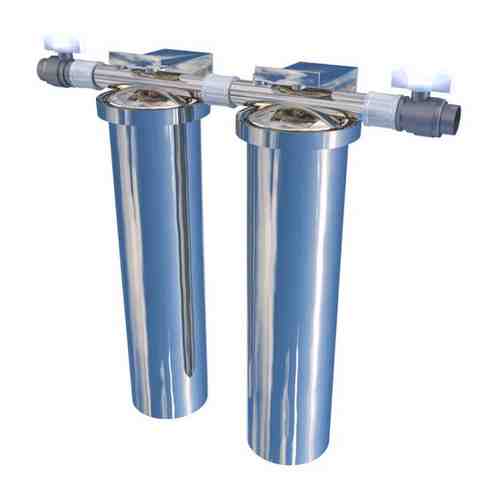 Система очистки воды Ecvols Basic DD20 - C6, до 4 потребителей, Fe до 1, жесткость до 7, H2S: удаляет