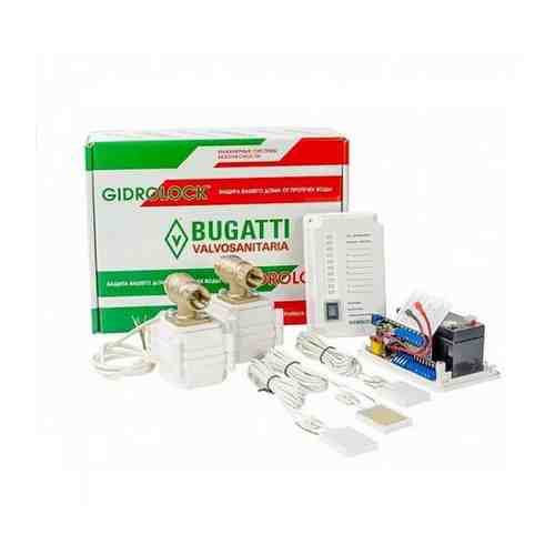 Система защиты от протечек воды Gidrоlock Premium BUGATTI (для трубы 3/4)