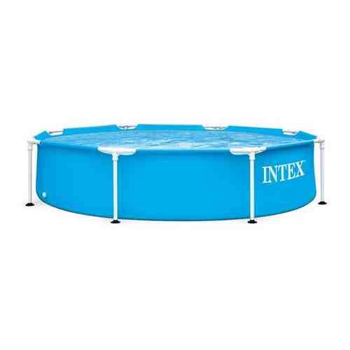 Бассейн каркасный круглый 244х51см, 1828л, серии Metal Frame Pool, Intex 28205