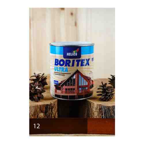 Boritex Ultra декоративное лазурное покрытие (№12 макаср, 0,75 л)