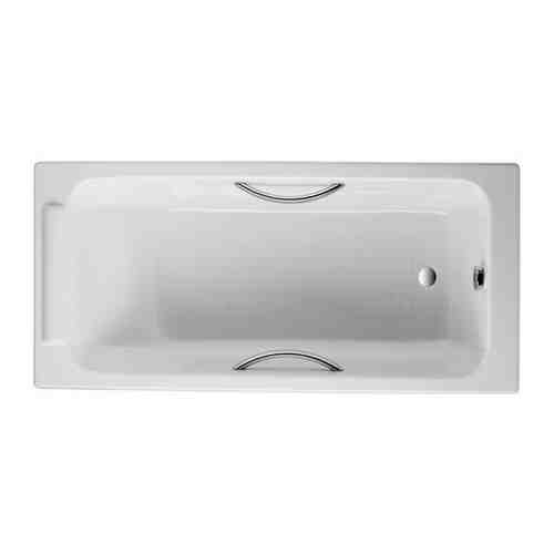 Чугунная ванна Jacob Delafon Parallel 150x70 E2949-00 с антискользящим покрытием