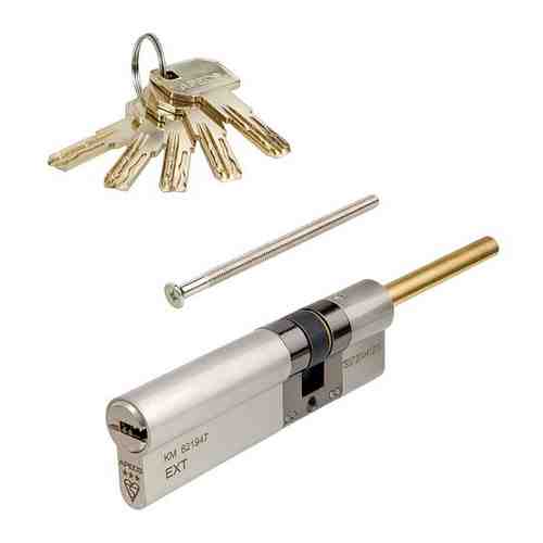 Цилиндр (Личинка замка) APECS MP-105(35S/70)-S/65-NI ключ/шток