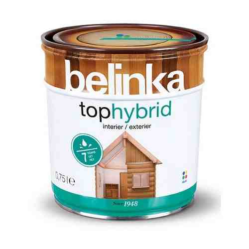 Декоративное лазурное покрытие для древесины Belinka Tophybrid (2,5л) 11 Белый