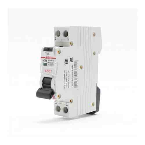 Дифференциальный автоматический выключатель AKEL АВДТ-ARC-1P+N-C16-30mA-ТипAC/HOME