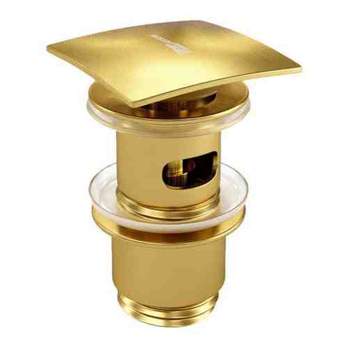 Донный клапан WasserKRAFT A165 матовое золото