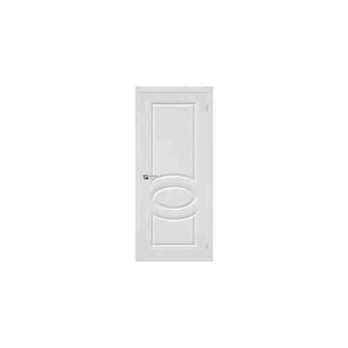 Дверь Браво/Dveri Bravo/Скинни-20 П-23 (Белый), двери Браво ПВХ 2000x600