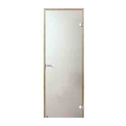 Дверь для сауны Harvia STG 9x21 сосна, стекло 'сатин'