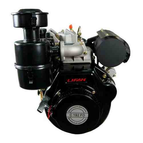 Двигатель дизельный Lifan C192FD электростартер (15 л.с., горизонтальный вал 25 мм)