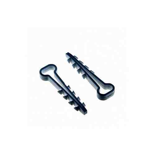 Дюбель-хомут 5х10 полипропилен белый (уп./50шт) Simple | код. plc-cd-5x10w | EKF ( 1упак. )