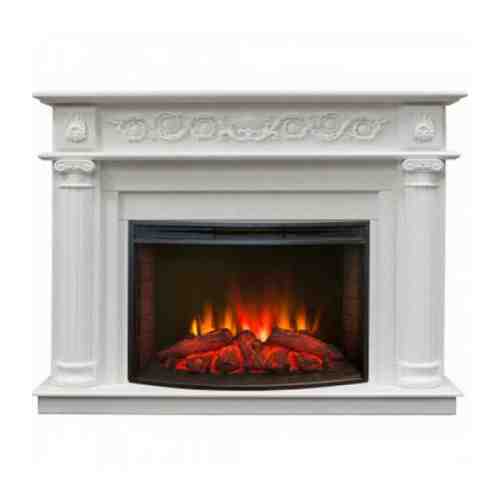 Электрокамин Real Flame Attica 25,5/26 WT-F612 с очагом Evrika 25,5 LED