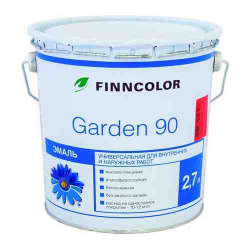 Finncolor Garden 90 эмаль алкидная глянцевая (под колеровку, база C, 2,7 л)