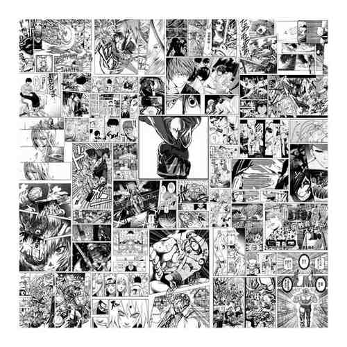 Фотообои / флизелиновые обои Комиксы аниме и манга 2,5 x 2,5 м