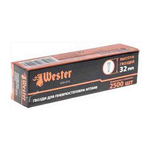 Гвозди для степлера WESTER 826-015 1 х 1.25 х 32 мм 2500 шт.