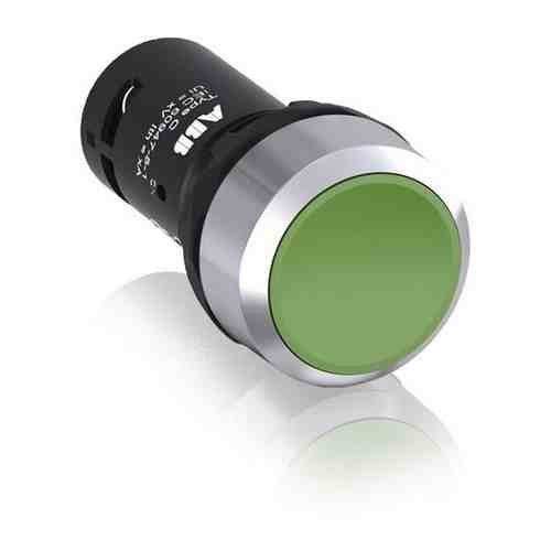 Кнопка зеленая без фиксации ABB CP1-30G-11, 1НО+1HЗ, 1SFA619100R3072