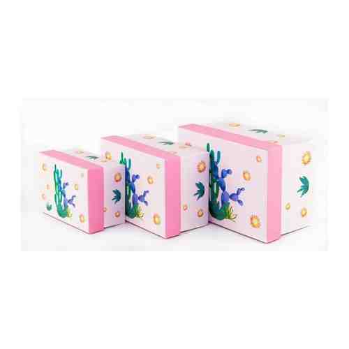 Коробка подарочная/Набор подарочных коробок/Коробки для оформления/Коробки с лентой 15, 20 и 25см / Коробки картонные (8, 7 и 6 см).