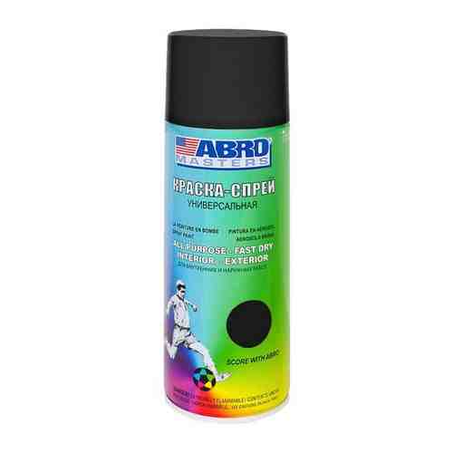 Краска-Спрей Abro Masters (Черная Матовая) 400 Мл ABRO арт. SP012AM