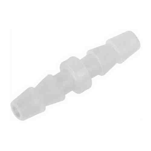Krelong Plast P04P - прямой пластиковый патрубок соединения шлангов с внутренним диаметром 4мм (2шт)