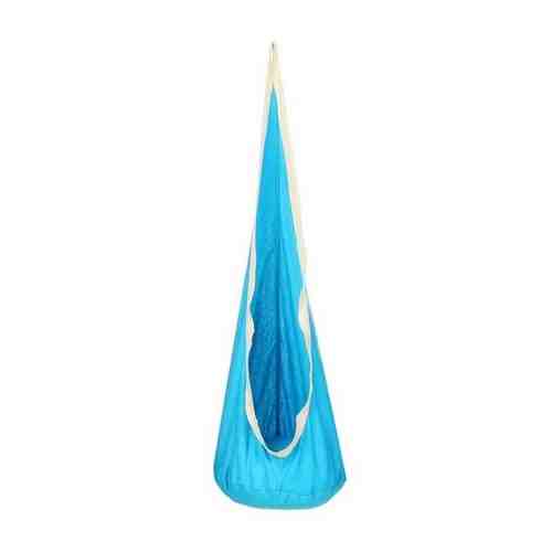 Maclay Гамак-кокон 140 х 50 см, хлопок, цвет синий