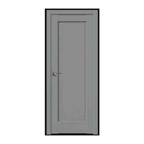 Межкомнатная дверь 100U Дарквайт, Profil Doors, Экошпон, глухая , 600x2000