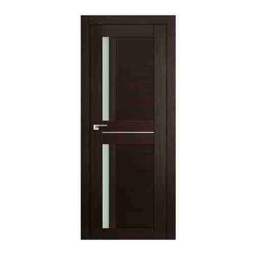 Межкомнатная дверь 19Х Венге Мелинга, Profil Doors, Экошпон, со стеклом , 700x2000