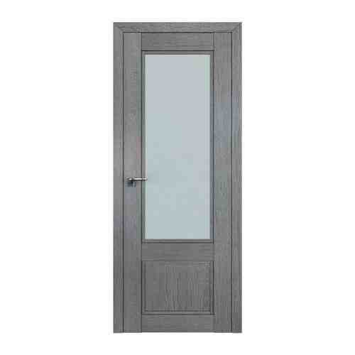 Межкомнатная дверь 2.31XN Грувд Cерый, Profil Doors, Экошпон, со стеклом , 900x2000
