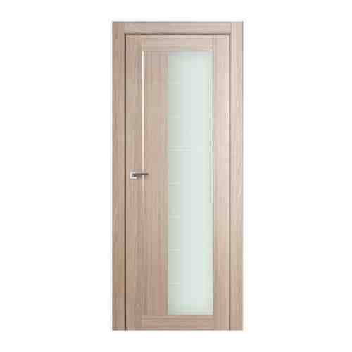 Межкомнатная дверь 47Х Капучино Мелинга стекло Varga, Profil Doors, Экошпон, со стеклом , 700x2000