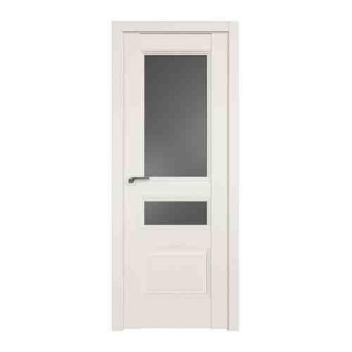 Межкомнатная дверь 68U Магнолия Сатинат стекло Графит, Profil Doors, Экошпон, со стеклом , 700x2000