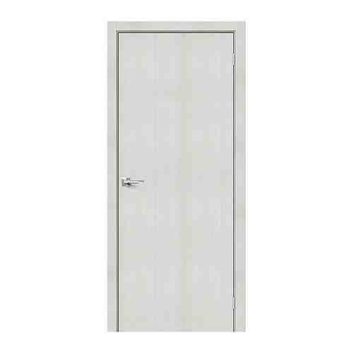 Межкомнатная дверь Браво-0 Bianco Veralinga, Bravo, ПВХ плёнка, глухая , 900x2000
