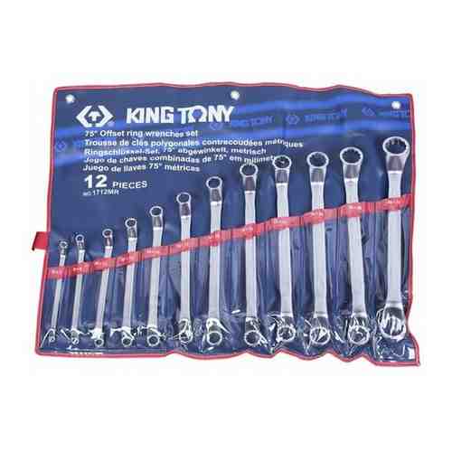 Набор накидных ключей, 6-32 мм, 12 предметов KING TONY 1712MR
