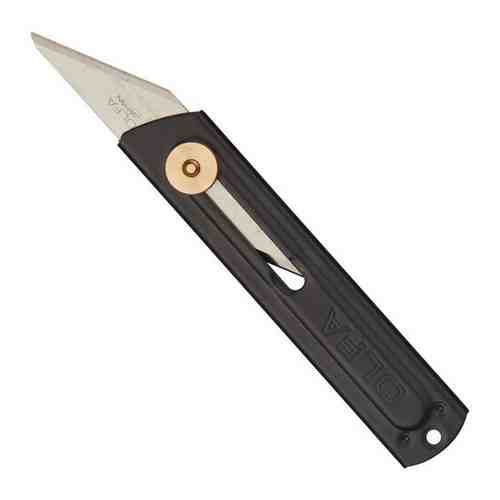Нож OLFA OL-CK-1, хозяйственный металлический корпус, с выдвижным 2-х сторонним лезвием, 18мм