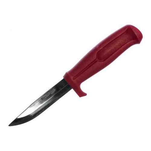 Нож строительный, нержавеющая сталь, пластиковая ручка, длина лезвия 100 мм курс 10608