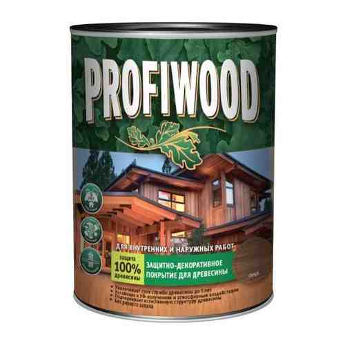 Пропитка Profiwood, для дерева, защитно-декоративная, орех, 0.7 кг, 72622